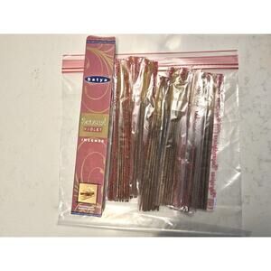 9 Packs 15 gm Pack Incense Sticks Satya Sai Babi VIOLET, SENSUAL SUGANSHALAYA